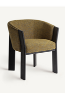 Black Oak Curve Dining Chair | Vical Home Nara | Oroatrade.com
