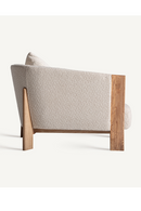 Barrel Oak Wood Sofa | Vical Home Nara | Oroatrade.com