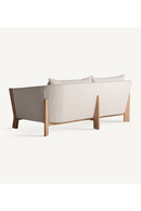 Barrel Oak Wood Sofa | Vical Home Nara | Oroatrade.com