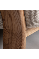 Barrel Oak Wood Sofa | Vical Home Nara | Oroatrade.com