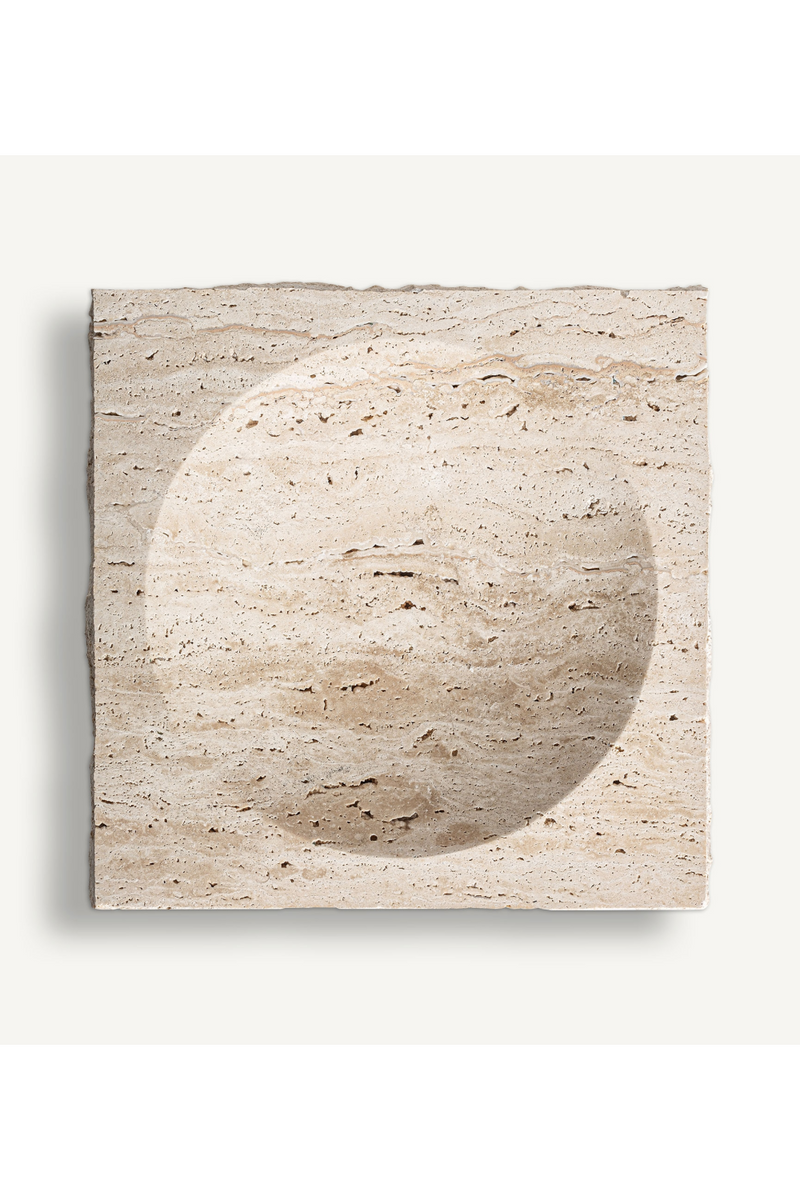 Beige Marble Tray | Vical Home Tetbury | Oroatrade.com