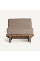 Teak Inclined Accent Chair | Vical Home Pure | Oroatrade.com