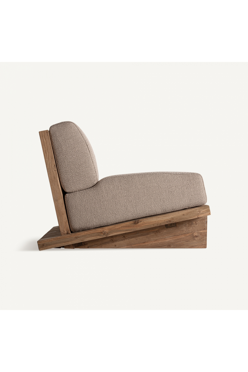 Teak Inclined Seat Armchair | Vical Home Pure | Oroatrade.com