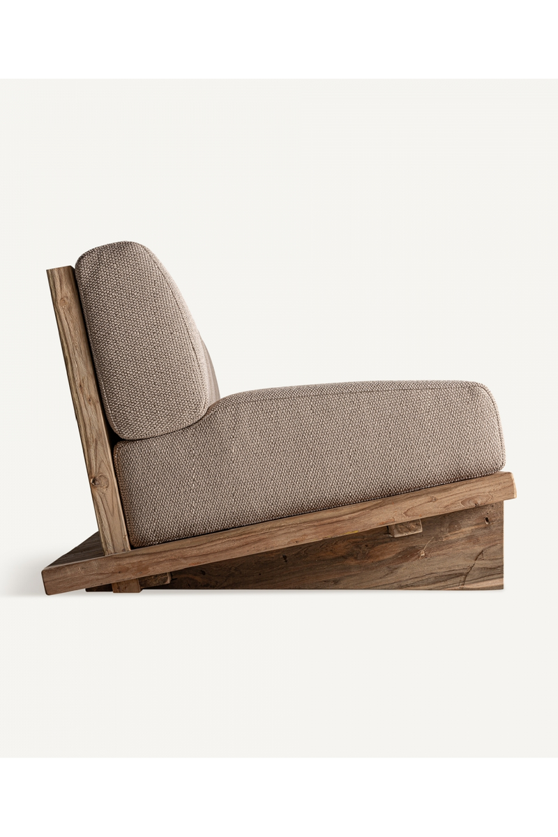 Slanted Teak Outdoor Sofa | Vical Home Pure | Oroatrade.com