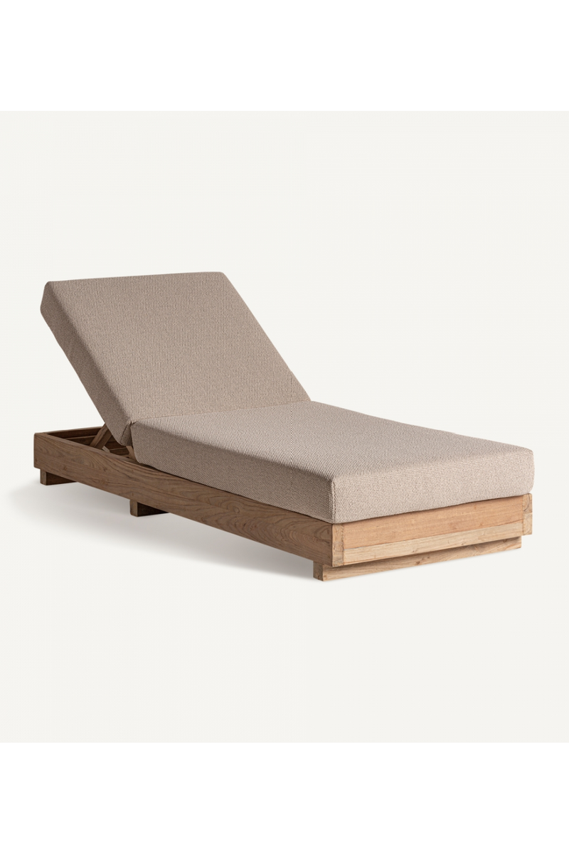 Teak Outdoor Deck Chair | Vical Home Pure | Oroatrade.com