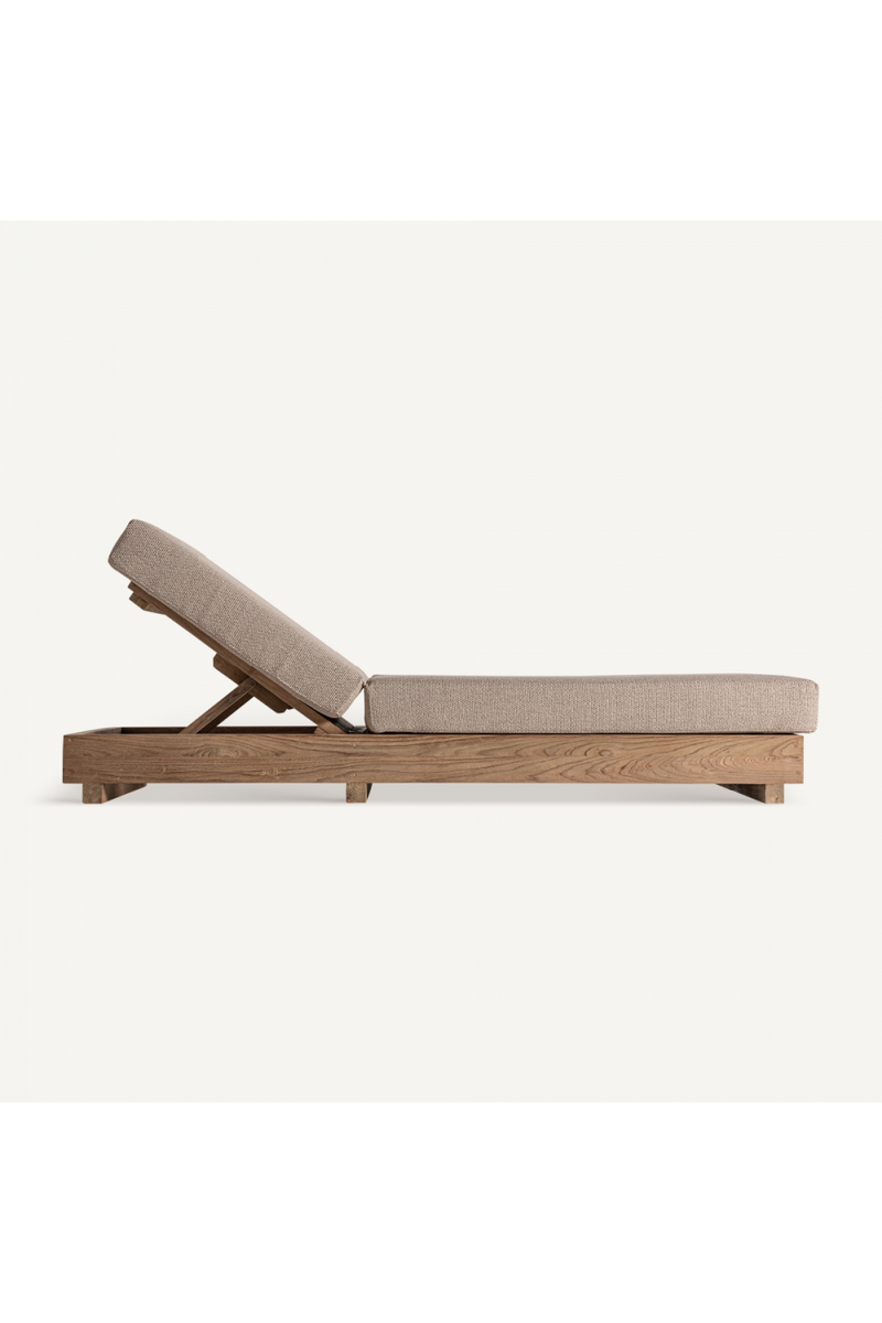 Teak Outdoor Deck Chair | Vical Home Pure | Oroatrade.com