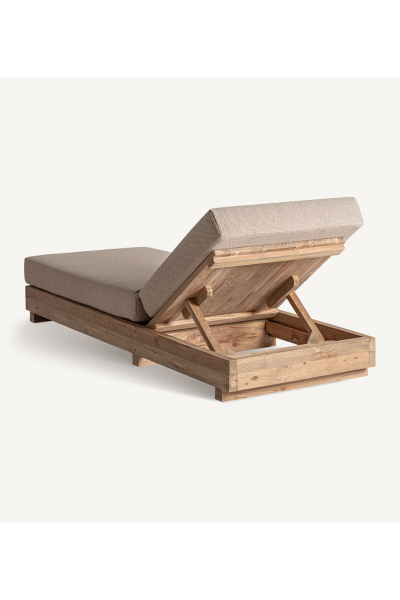 Teak Outdoor Deck Chair | Vical Home Pure | Oroatrade.com