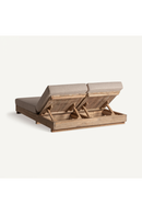 Teak Double Outdoor Chaise | Vical Home Pure | Oroatrade.com
