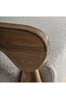 Wooden Framed Padded Outdoor Lounge Chair | Vical Home Jodphur | Oroatrade.com