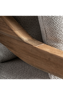 Wooden Framed Padded Outdoor Lounge Chair | Vical Home Jodphur | Oroatrade.com