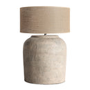 Hospitality furniture - Gray Jute Table Lamp - www.oroatrade.com