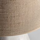 Hospitality furniture - Gray Jute Table Lamp - www.oroatrade.com