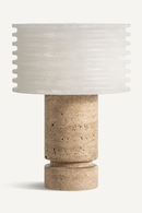 White Ceramic Table Lamp | Vical Home| Oroatrade.com
