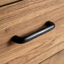 Hospitality furniture - Natural Wood 2-Drawer Bedside Table - www.oroatrade.com