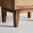 Hospitality furniture - Natural Wood 2-Drawer Bedside Table - www.oroatrade.com