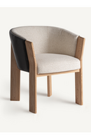 Leather Back Curve Dining Chair | Vical Home Nara | Oroatrade.com
