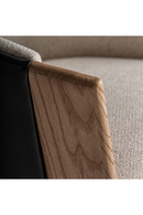 Leather Back Curve Dining Chair | Vical Home Nara | Oroatrade.com