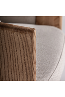 Leather Back Curve Dining Chair | Vical Home Nara | Oroatrade.com