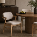 Hospitality furniture - Cotton-Linen Blend Dining Chair - www.oroatrade.com