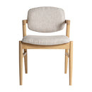 Hospitality furniture - Cotton-Linen Blend Dining Chair - www.oroatrade.com