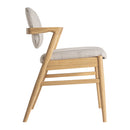Hospitality furniture - Cotton-Linen Blend Dining Chair - www.oroatrade.com