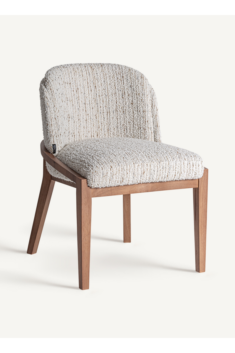 White Padded  Accent Chair | Vical Home Erbach | Oroatrade.com