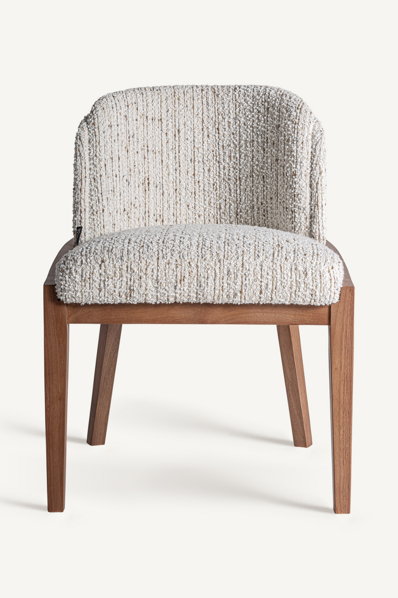 White Padded  Accent Chair | Vical Home Erbach | Oroatrade.com