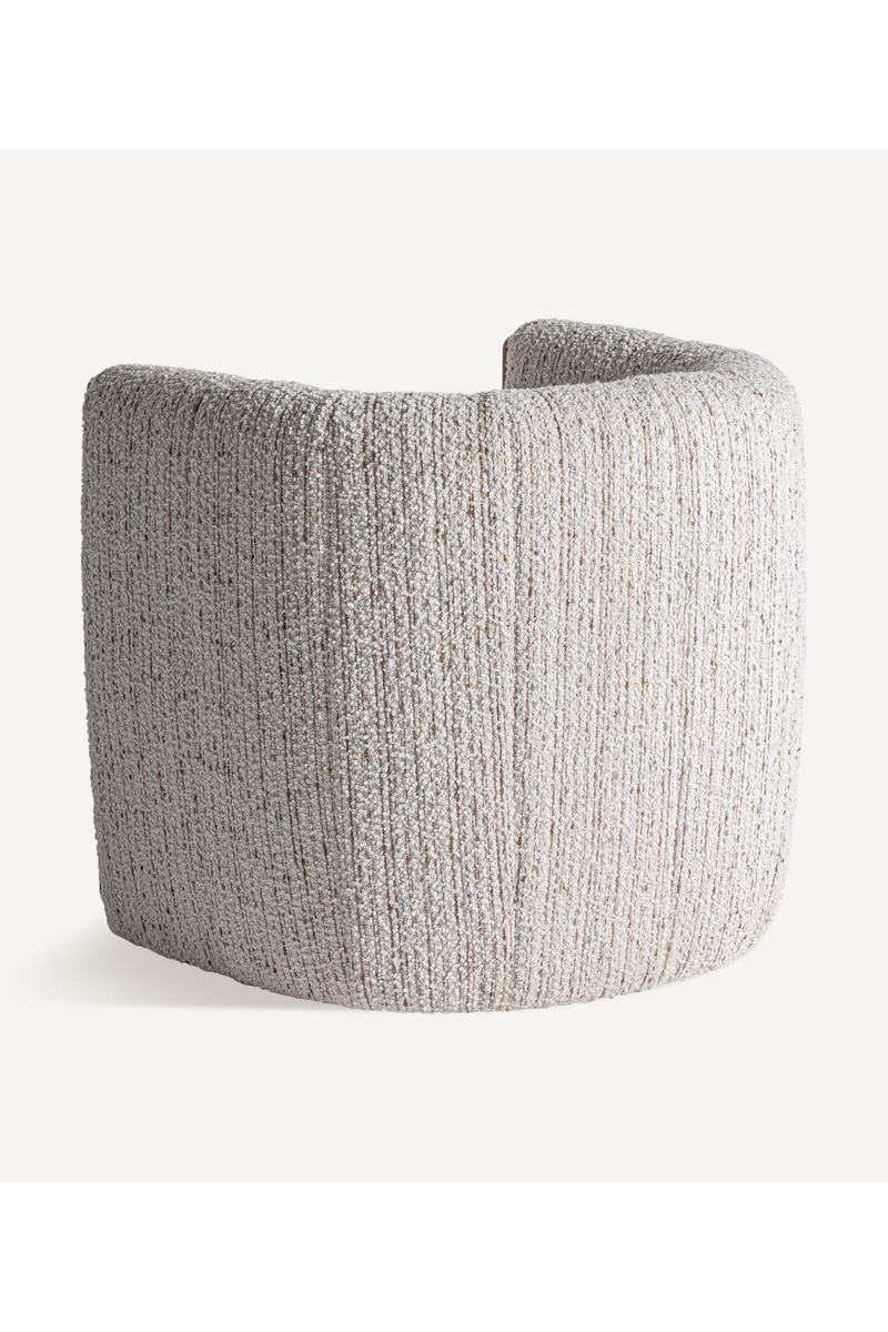 Beige Round Back Armchair | Vical Home Erbach | Oroatrade.com