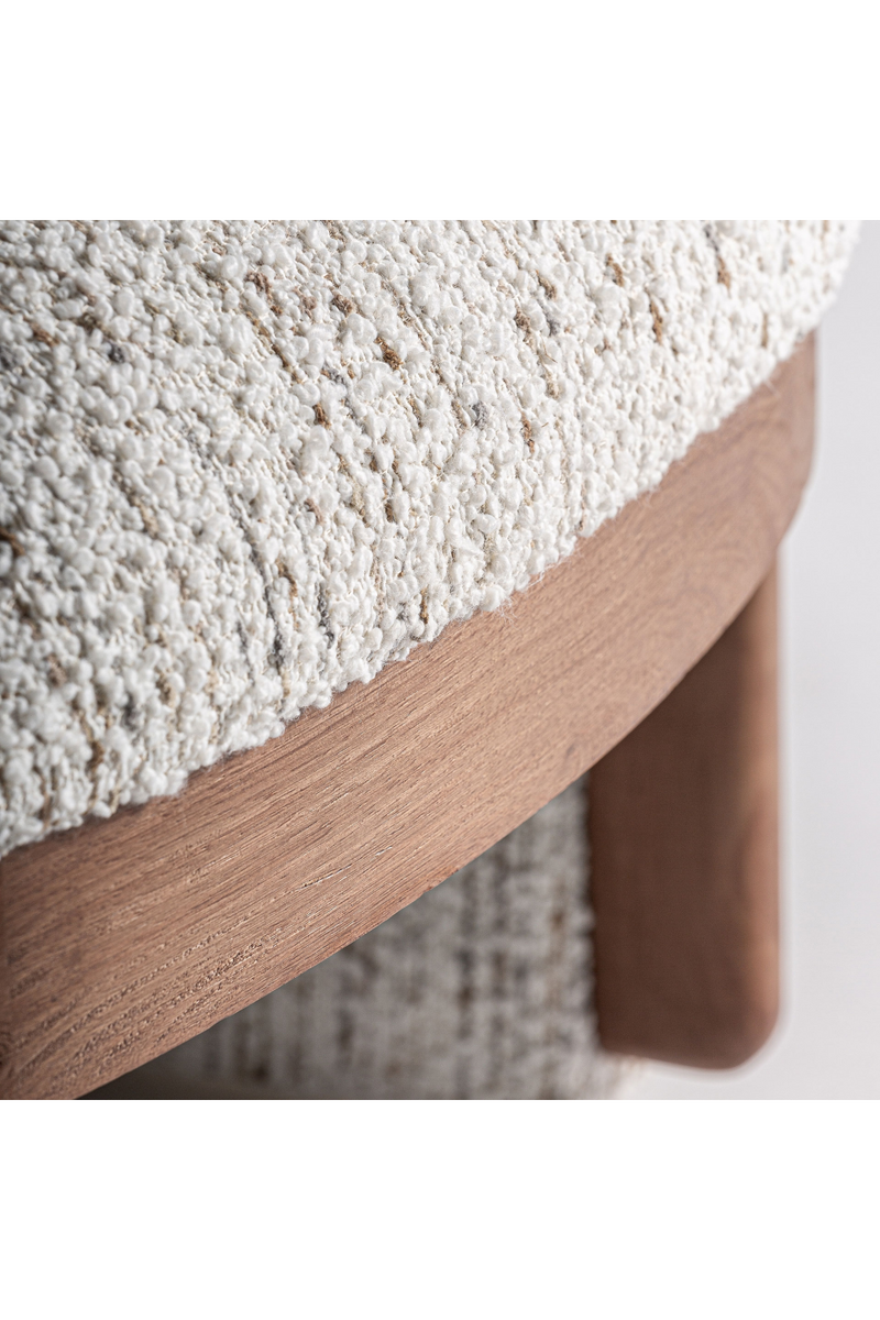 Beige Round Back Armchair | Vical Home Erbach | Oroatrade.com