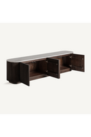 Ridged Mango Wood Media Unit | Vical Home Cenves | Oroatrade.com