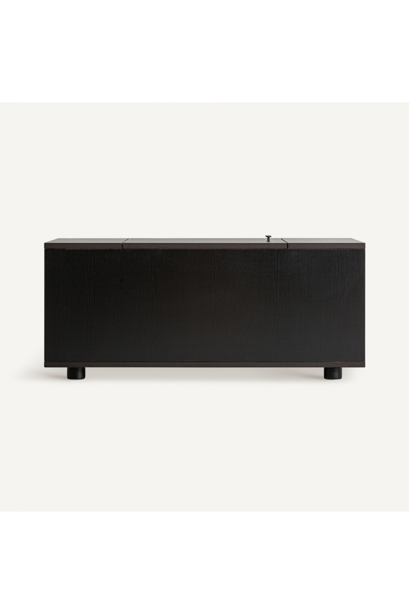 Black Wooden Module Side Table | Vical Home Deruta | Oroatrade.com