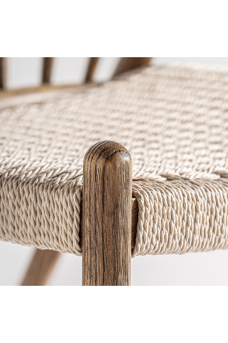 Boho Woven Rope Armchair | Vical Home Morbihan | Oroatrade.com