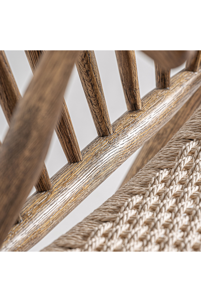 Boho Woven Rope Armchair | Vical Home Morbihan | Oroatrade.com