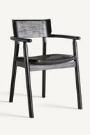 Black Oak Accent Chair | Vical Home Tasque | Oroatrade.com