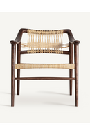 Brown Ash Boho Accent Chair | Vical Home Buer | Oroatrade.com