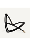 Black Ash Rattan Accent Chair | Vical Home Gladbeck | Oroatrade.com