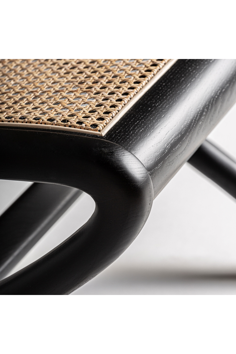 Black Ash Rattan Armchair | Vical Home Gladbeck | Oroatrade.com