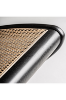 Black Ash Rattan Accent Chair | Vical Home Gladbeck | Oroatrade.com