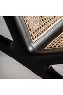 Black Ash Rattan Accent Chair | Vical Home Gladbeck | Oroatrade.com