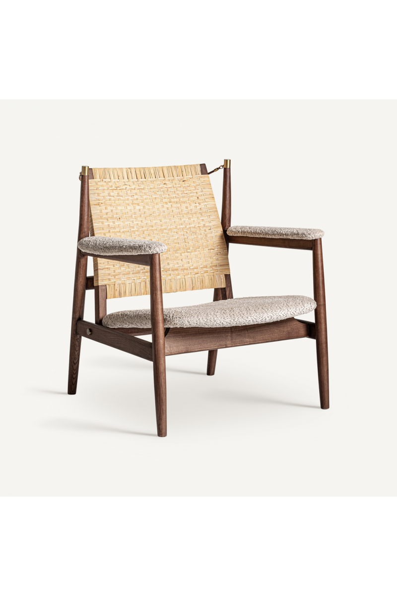 Rattan Wicker Boho Armchair | Vical Home Hunxe | Oroatrade.com