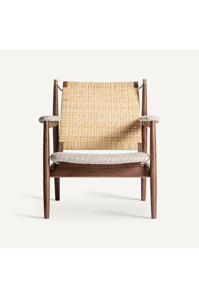 Rattan Wicker Boho Armchair | Vical Home Hunxe | Oroatrade.com