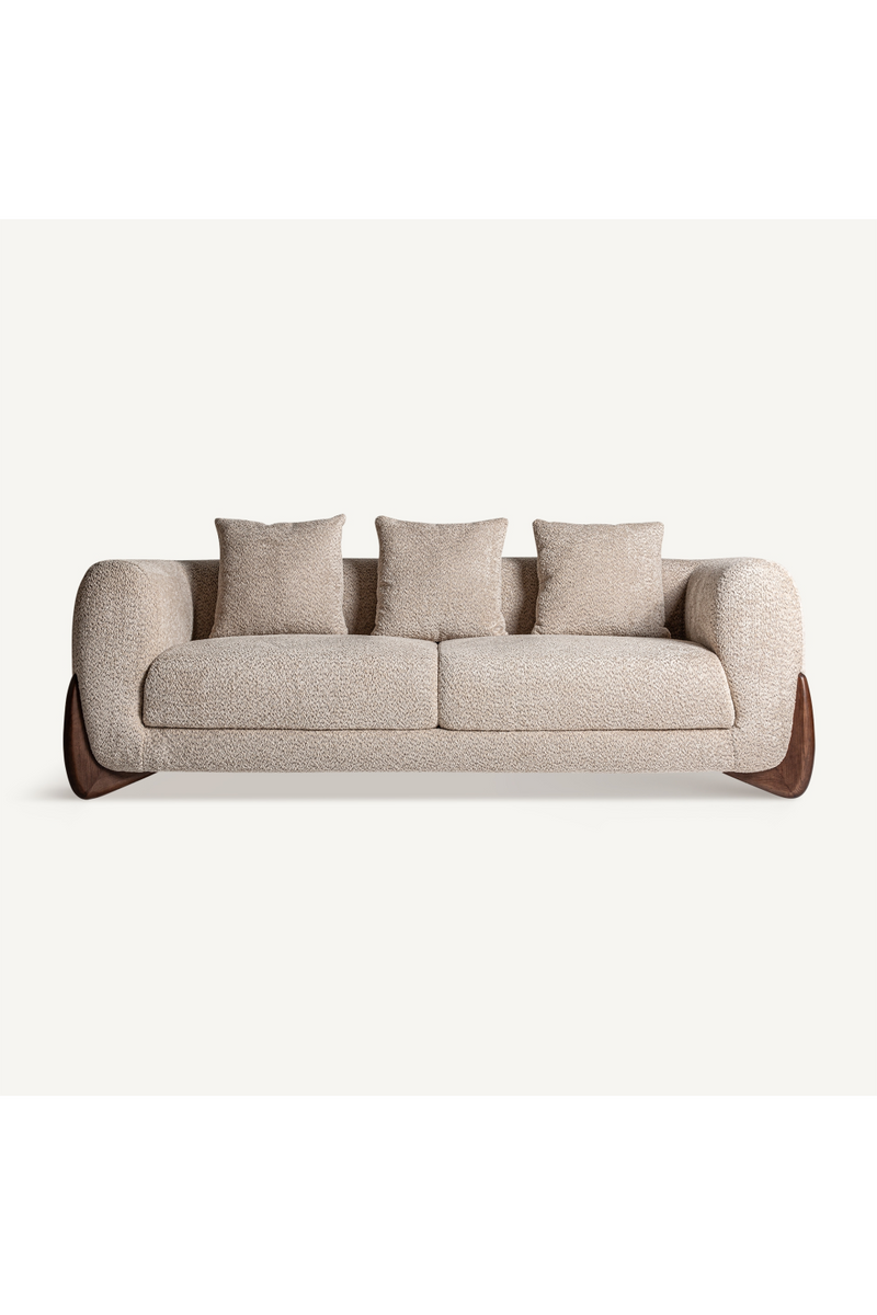 Beige Upholstered Sofa | Vical Home Lankern | Oroatrade.com