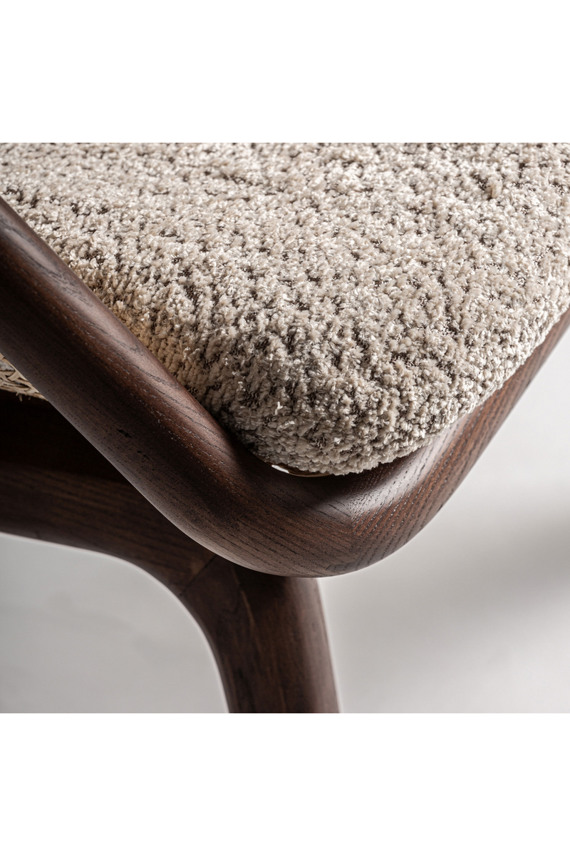 Canework Brown Wooden Armchair | Vical Home Anholt | Oroatrade.com