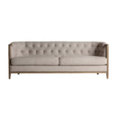Hospitality furniture -Beige Tufted Sofa - www.oroatrade.com