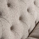 Hospitality furniture -Beige Tufted Sofa - www.oroatrade.com