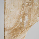 Hospitality furniture - Travertine Arc Side Table - www.oroatrade.com