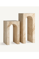 Travertine Arc Console Table | Vical Home Thiennes | Oroatrade.com