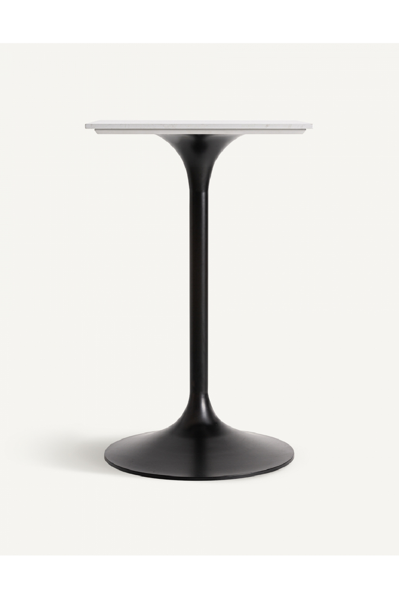 White Porcelain Bar Table | Vical Home Perrier | Oroatrade.com