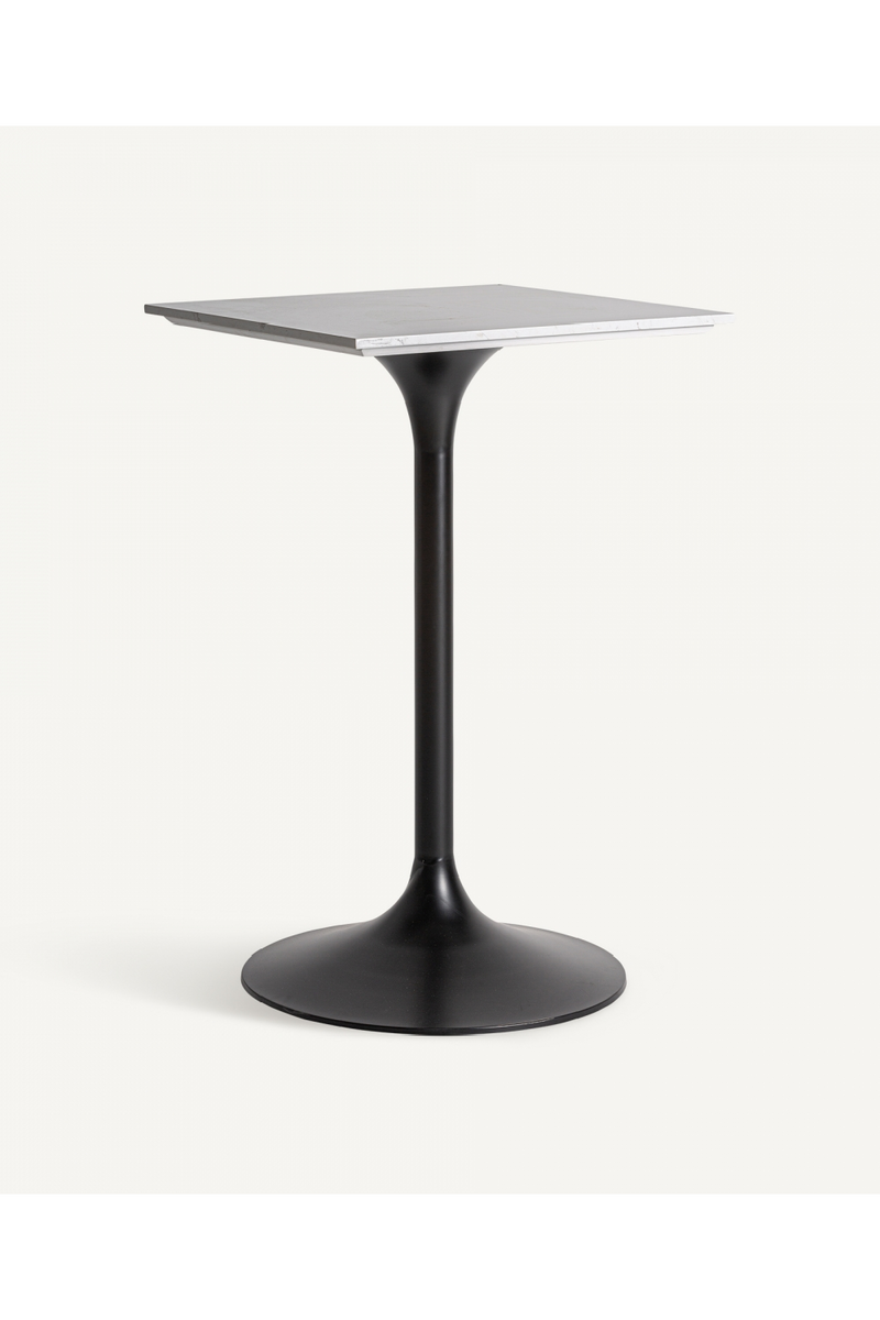 White Porcelain Bar Table | Vical Home Perrier | Oroatrade.com