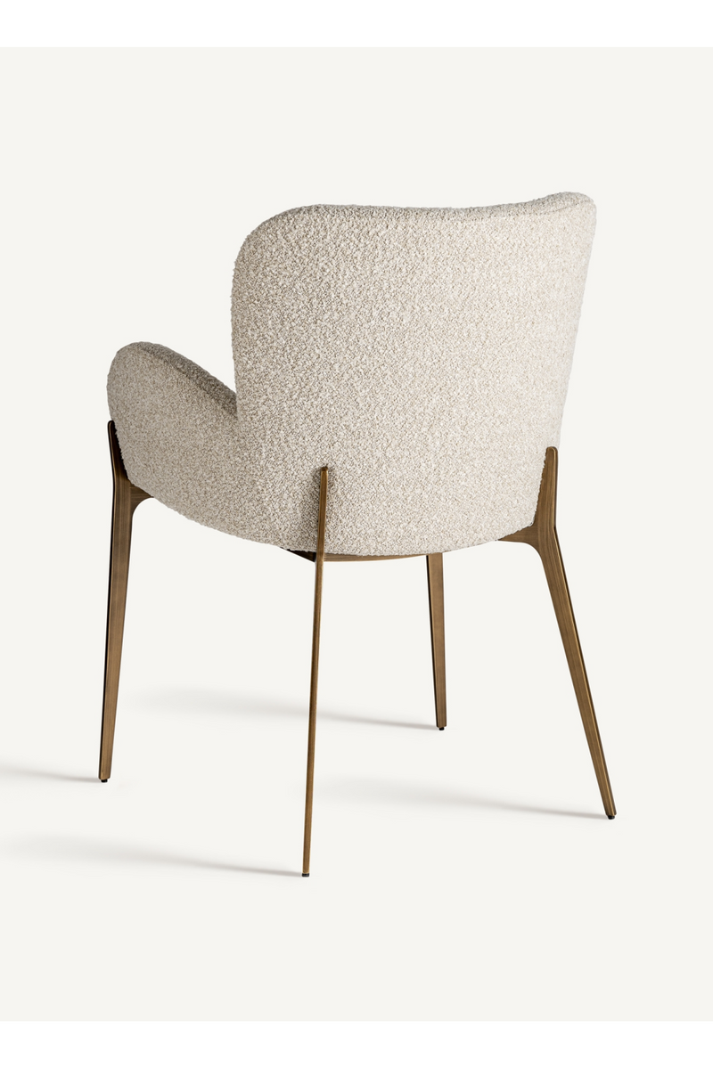 Beige Art Deco Accent Chair | Vical Home Besne | Oroatrade.com